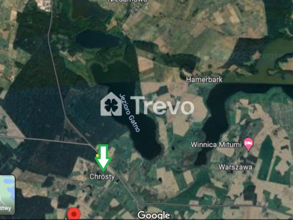 600 m do jeziora/Regularny kształt/Duża działka