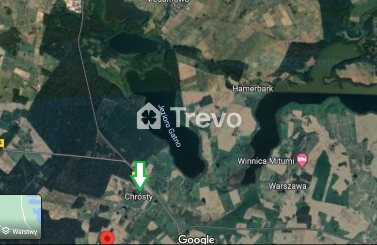 600 m do jeziora/Regularny kształt/Duża działka