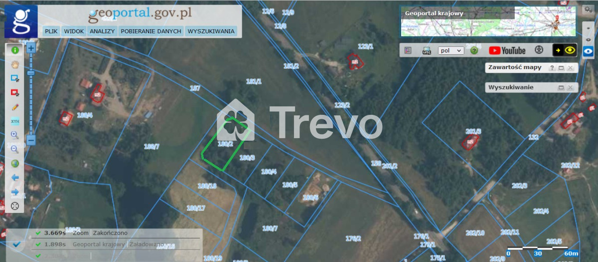 600 m do jeziora/Regularny kształt/Duża działka - Gallery Image 2