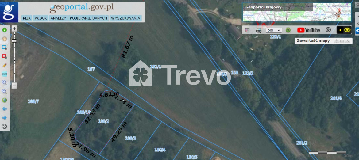 600 m do jeziora/Regularny kształt/Duża działka - Gallery Image 3