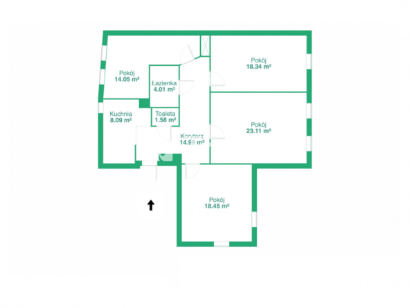 4 pokoje/ładna kamienica/parter/Stare Miasto