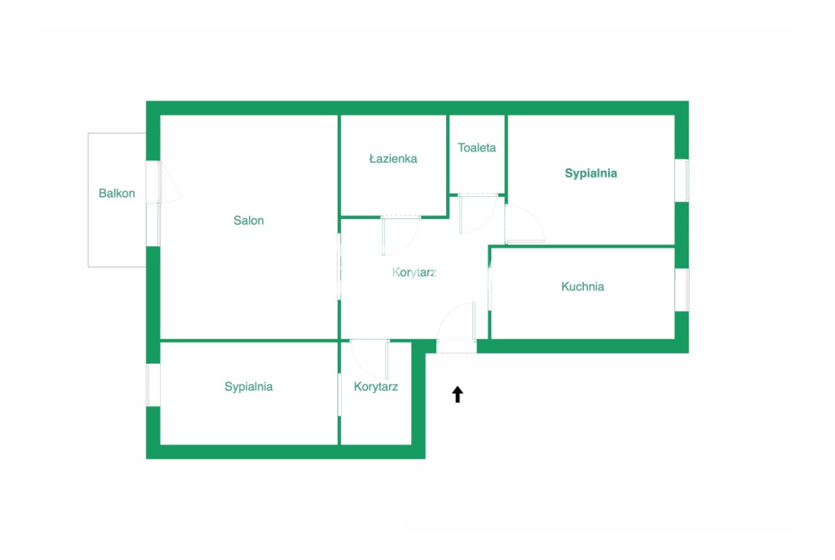 3 Pok | Świetna Okolica | Oddzielna Kuchnia ! - Gallery Image 19
