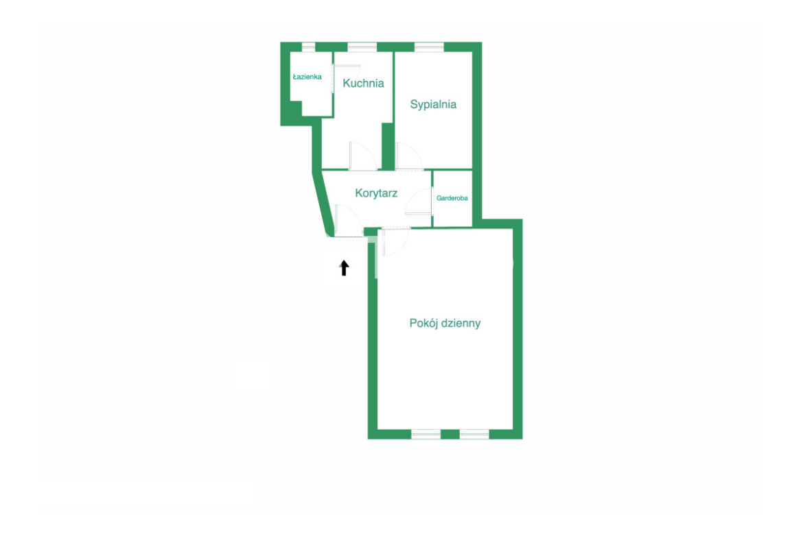 2 pokoje | klimatyczna kamienica | blisko centrum - Gallery Image 12