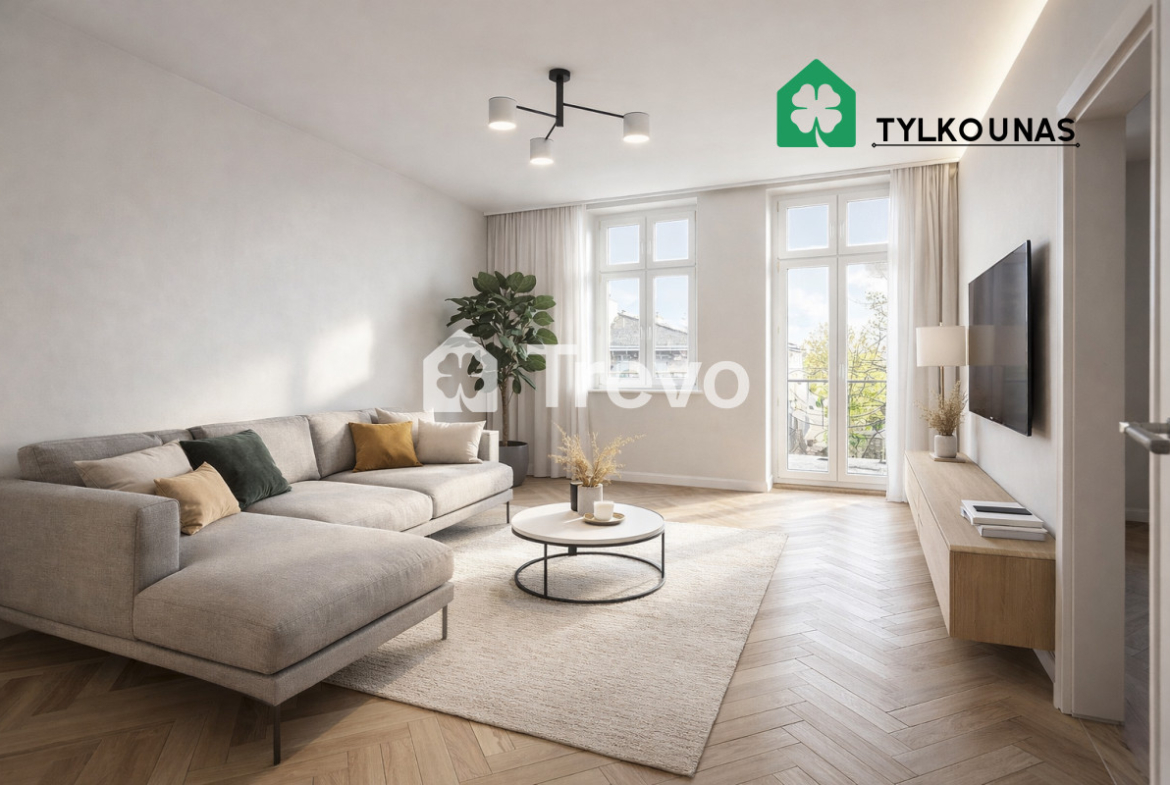 3 pok przy Starym Mieście |Wysoki sufit| Słoneczne