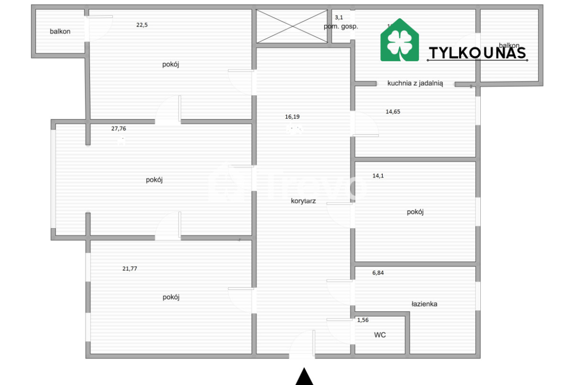 Klimatyczne | Centrum Wrzeszcz | 2 balkony | 1 p. - Gallery Image 15