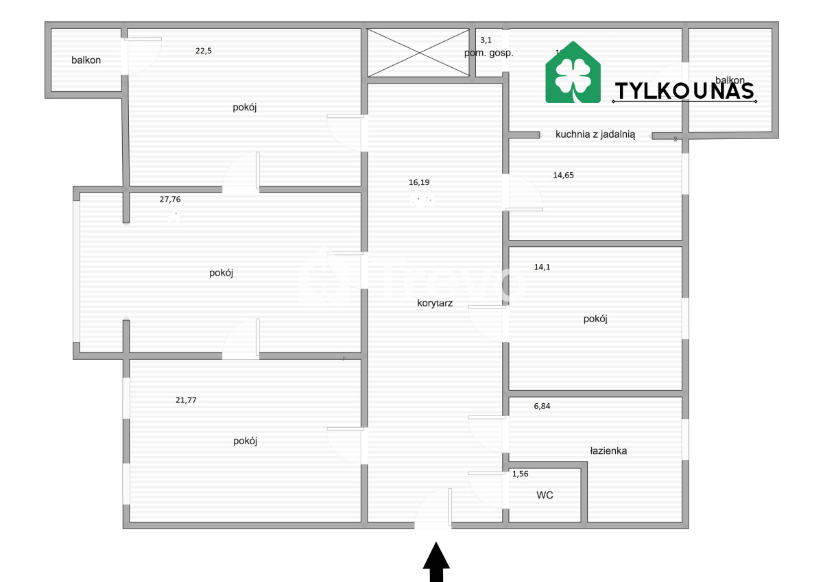 Klimatyczne | Centrum Wrzeszcz | 2 balkony | 1 p. - Gallery Image 15