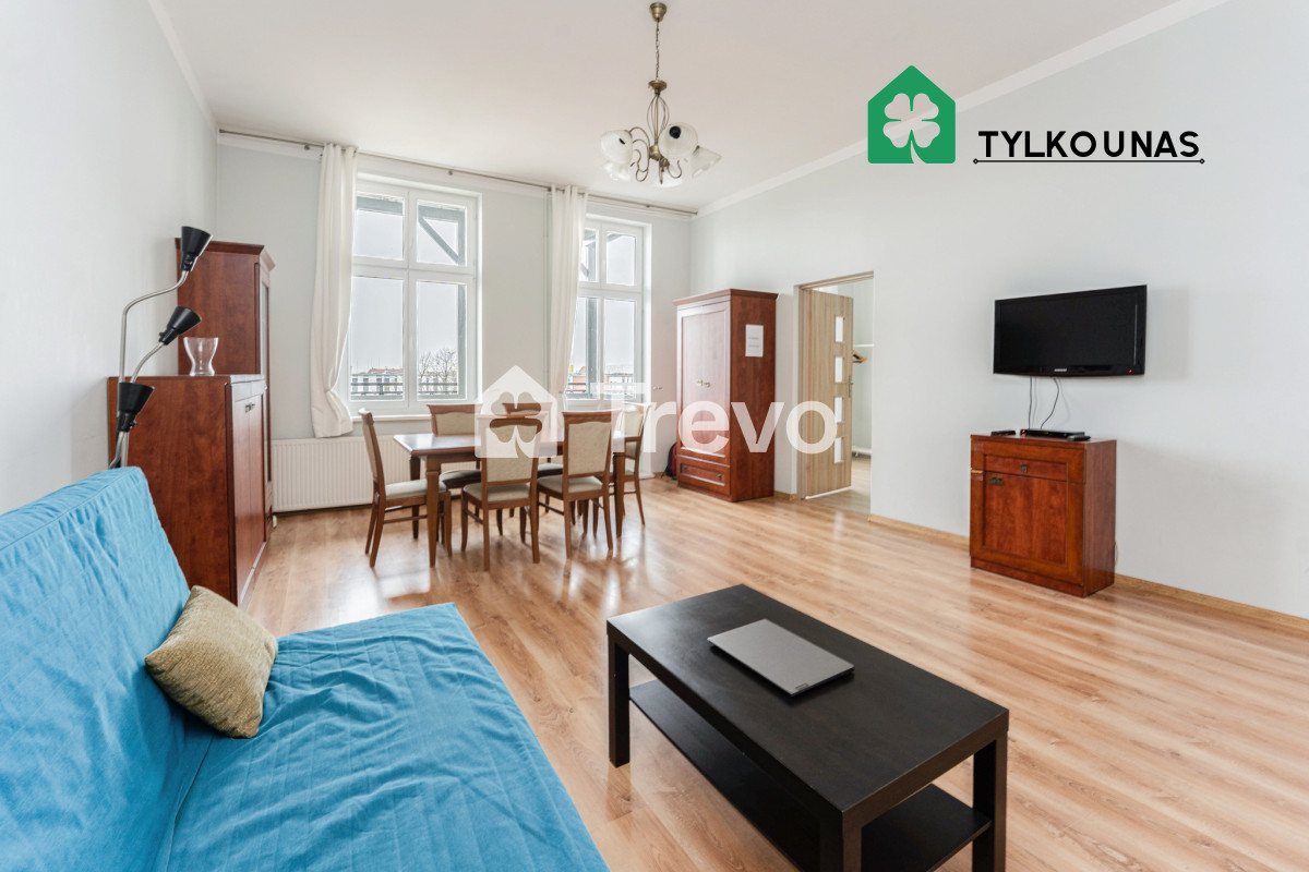 3 pokoje | Balkon 8 m² z widokiem | wysokie sufity