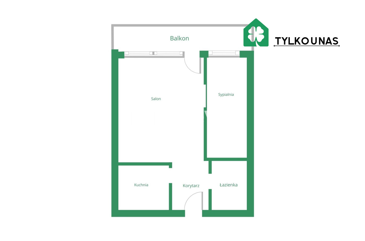 2 pokoje | Balkon z widokiem na Park | VII Dwór - Gallery Image 2