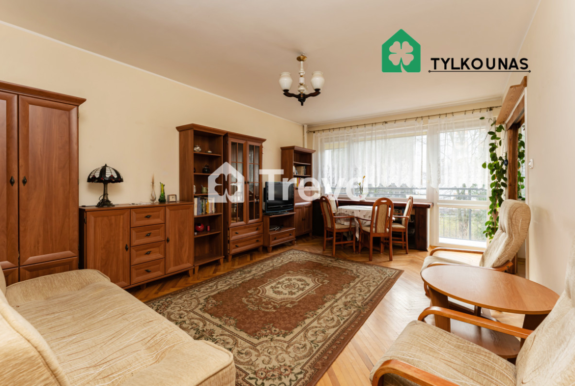 2 pokoje | Balkon z widokiem na Park | VII Dwór