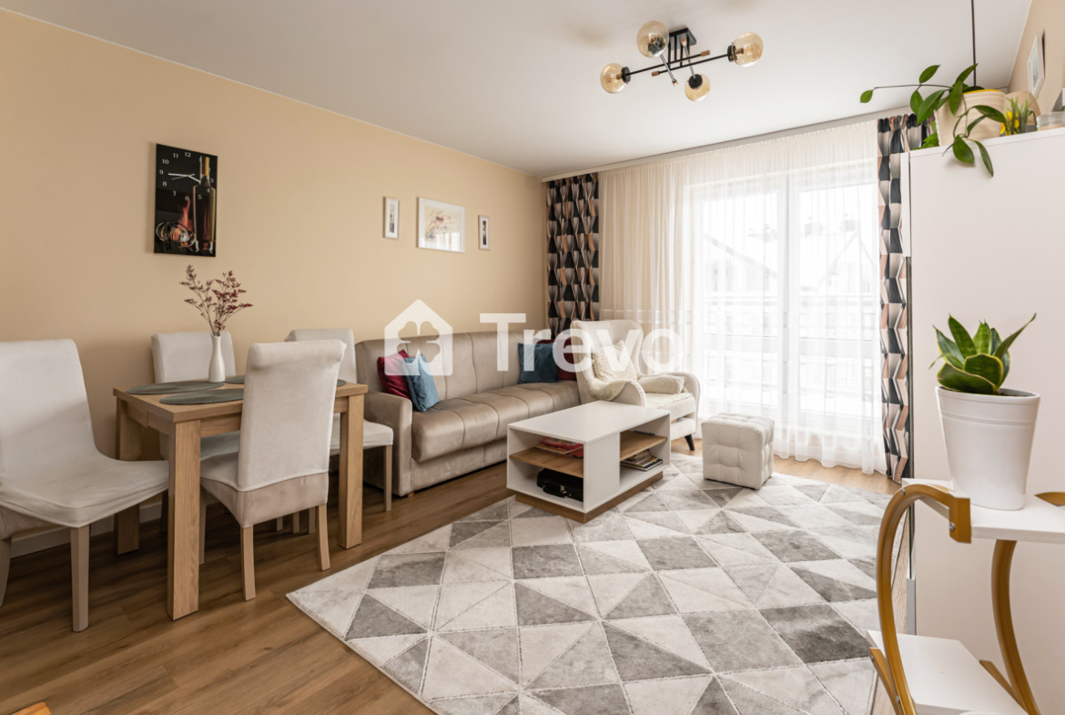 Wyposażone 2-pokojowe mieszkanie | Balkon | Winda - Gallery Image 2