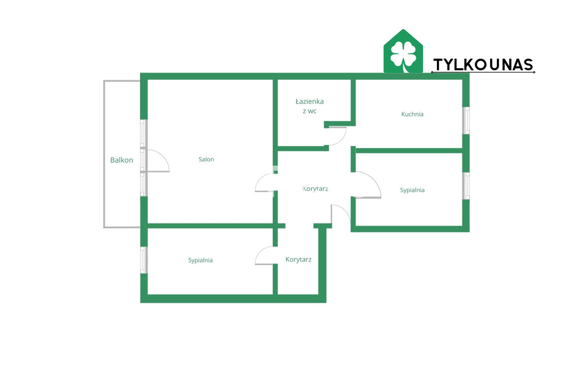 3 pokoje | Blisko tramwaju | Gdańsk Chełm - Gallery Image 2