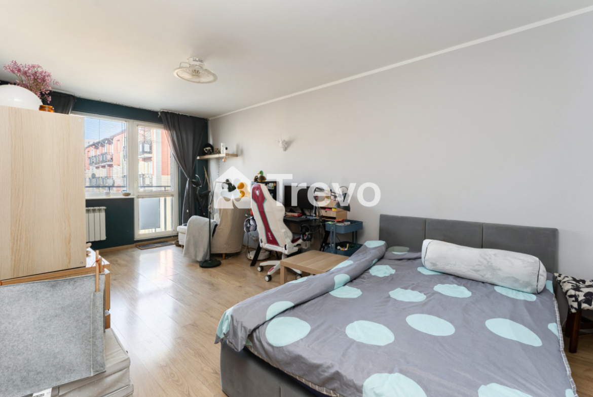 2 oddzielne pokoje | Balkon | Blisko tramwaj