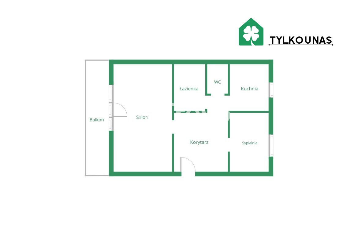 2 pok. | Do wprowadzenia | Z widokiem | Dwustronne - Gallery Image 2