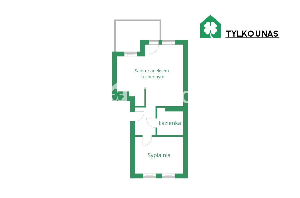 2 pokoje | Cicha i spokojna okolica | Gdańsk - Gallery Image 2