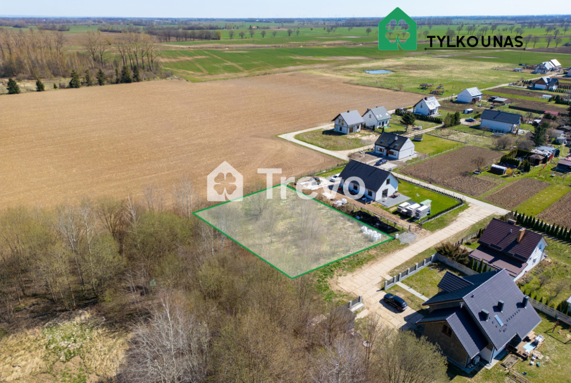 Działka budowlana 1200 m² | Trutnowy | Media