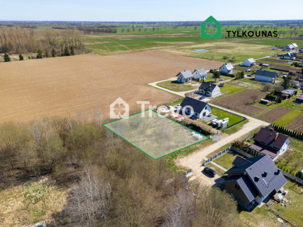 Działka budowlana 1200 m² | Trutnowy | Media