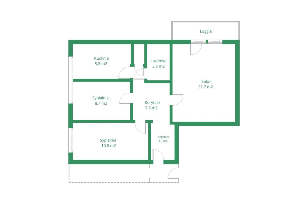 Możliwość 4 pokoi | Balkon | 5 minut do tramwaju