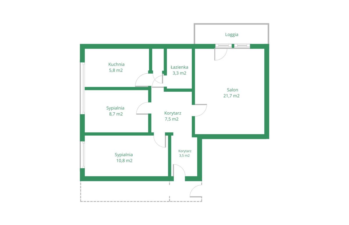 Możliwość 4 pokoi | Balkon | 5 minut do tramwaju