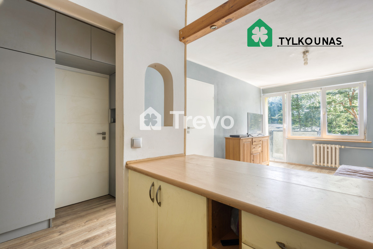 Widok na las | CO z sieci miejskiej | Balkon