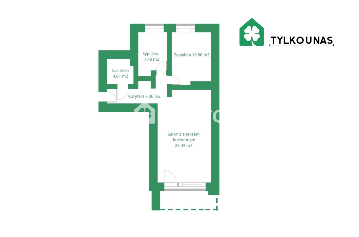 3 pokoje | Balkon | Logoterma | Jasień - Gallery Image 14